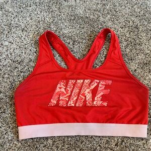 Nike Dri-FIT Red Sports Top